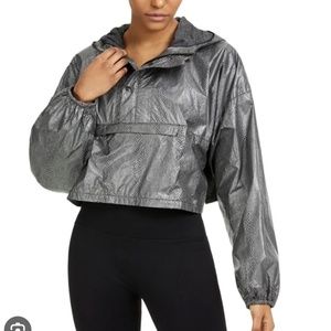 Free People movement hooded crop jacket